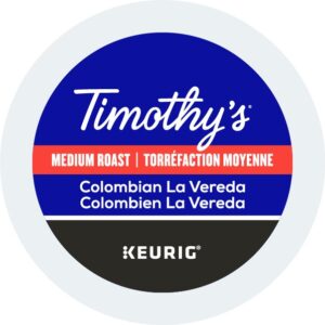 Timothy’s Colombia La Vereda K-Cup Box/24
