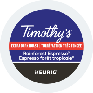 Timothy’s Rainforest Espresso K-Cup Box/24