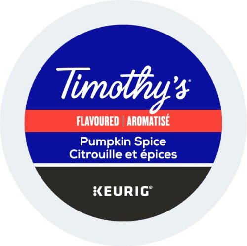 Timothy’s Pumpkin Spice K-Cup Box/24