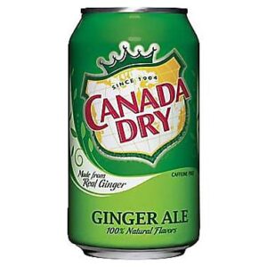 Canada Dry Gingerale Cans Case/24 x 355 mL