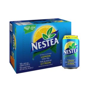 Nestea Lemon Iced Tea Cans Case/12 x 341 mL