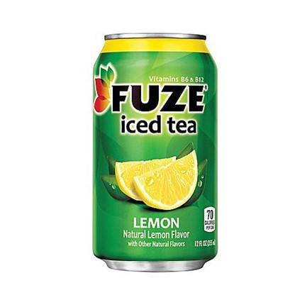 Fuze Lemon Iced Tea Cans Case/24 x 355 mL