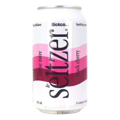 le seltzer Seltzer Black Cherry Cans Case/24 x 355 mL