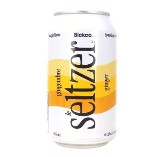 le seltzer Seltzer Ginger Cans Case/24 x 355 mL