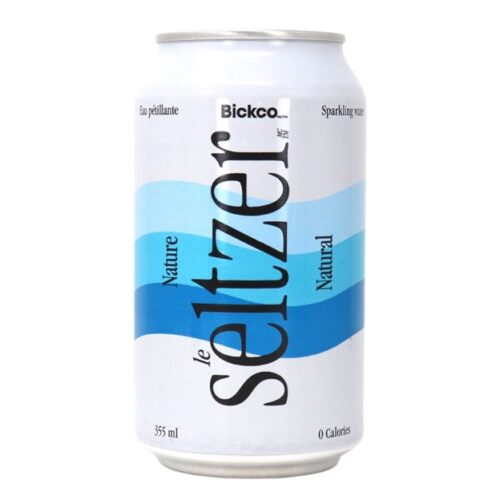 le seltzer Seltzer Natural Cans Case/24 x 355 mL