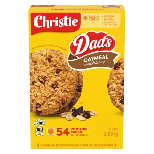 Dad’s Oatmeal Chocolate Chip Cookies Packs Box/54 x 2