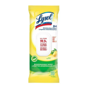 Lysol Citrus Wipes Pack/84