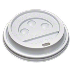 Pactiv DDL8 Dome Lid White Case/780 x 8 oz