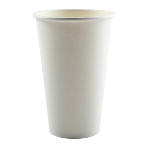 Hy Pax Paper Hot Cup White Case/1000 x 16 oz