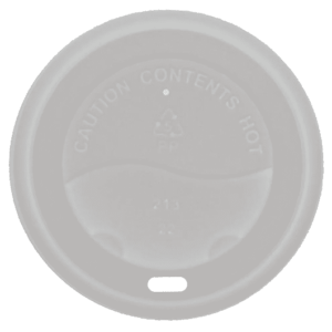 Hy Pax Dome Lid for Hot Cups White Case/1000 x 10-20 oz
