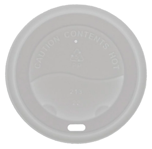 Hy Pax Dome Lid for Hot Cups White Case/1000 x 10-20 oz