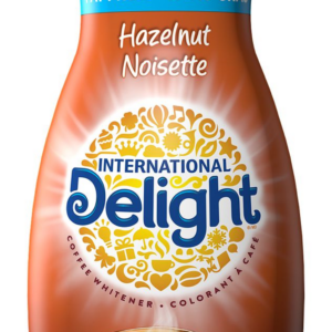 International Delight Fat Free Hazelnut Liquid Coffee Whitener Bottle/946 mL