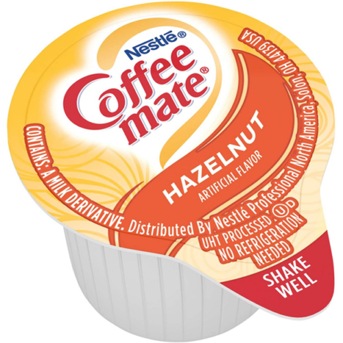 Coffee Mate Liquid Singles Hazelnut Box/180 x 11 mL