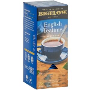 Bigelow English Teatime Teabags Box/28