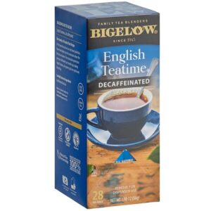 Bigelow Decaf English Teatime Teabags Box/28
