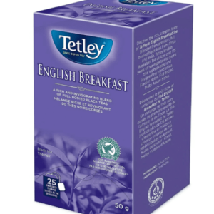 Tetley English Breakfast Teabags Box/25