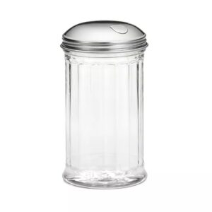 TableCraft Sugar Dispenser Glass & SS 12 oz
