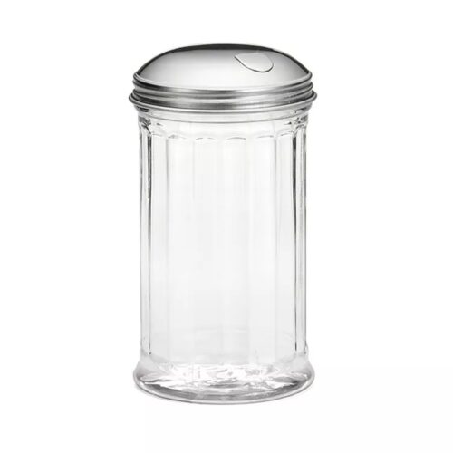 TableCraft Sugar Dispenser Glass & SS 12 oz