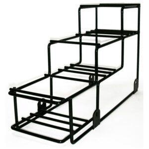 Holiday House Wire Bottle Rack Holds 3 x 1 L