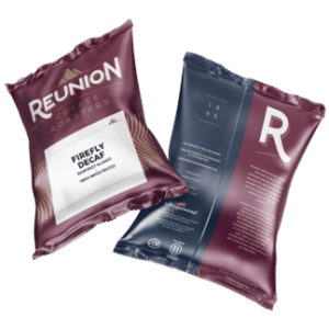 Reunion Firefly SWP Decaf Packs Box/24 x 71 g