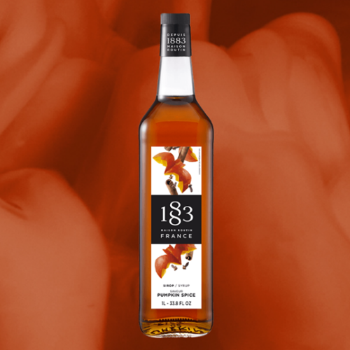 1883 Pumpkin Spice Syrup PET Bottle/1 L