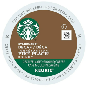 Starbucks Decaf Pike Place K-Cup Box/24