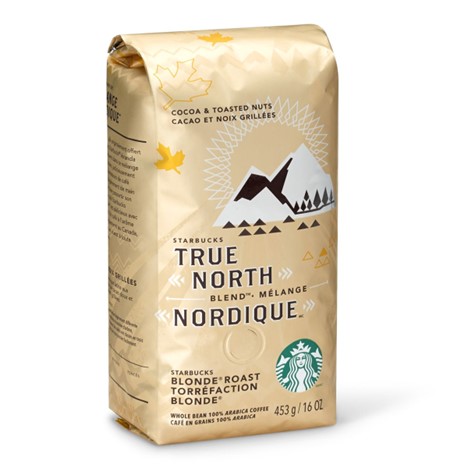 Starbucks True North Blend Beans Bag/1 lb