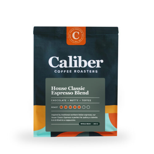 Caliber House Classic Espresso Blend Beans Bag/340 g