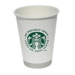 Pactiv Paper Hot Cup Starbucks Logo Case/1000 x 8 oz