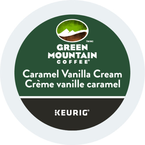 Green Mountain Caramel Vanilla Cream K-Cup Box/24