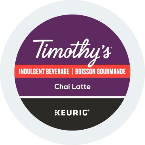 Timothy’s Chai Latte K-Cup Box/24