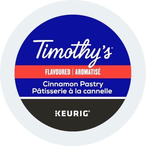 Timothy’s Cinnamon Pastry K-Cup Box/24