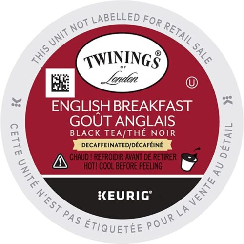 Twinings Decaf English Breakfast K-Cup Box/24