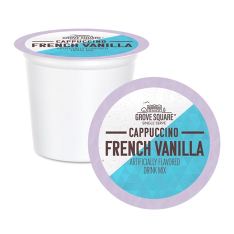 Grove Square French Vanilla Cappuccino K-Cup Box/24