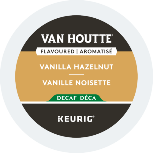 Van Houtte Decaf Vanilla Hazelnut K-Cup Box/24