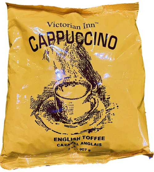 Victorian Inn White Chocolate Caramel Hot Cappuccino 2 lb. Bag EACH