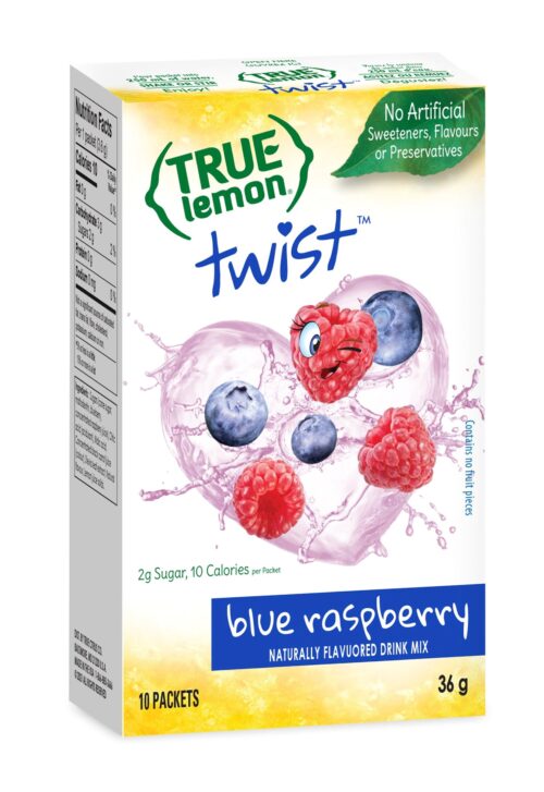 True Crystals True Twist Blue Raspberry Box/10 x 3.9 g