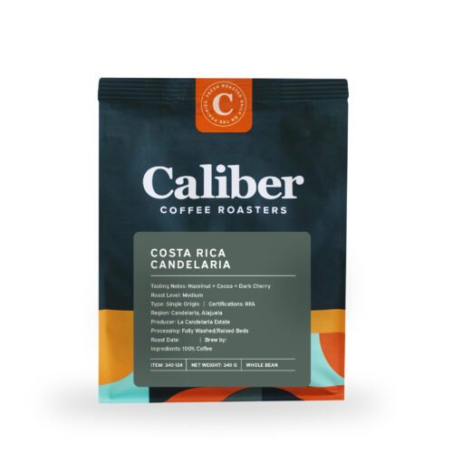 Caliber Costa Rica Candelaria Beans Bag/340 g