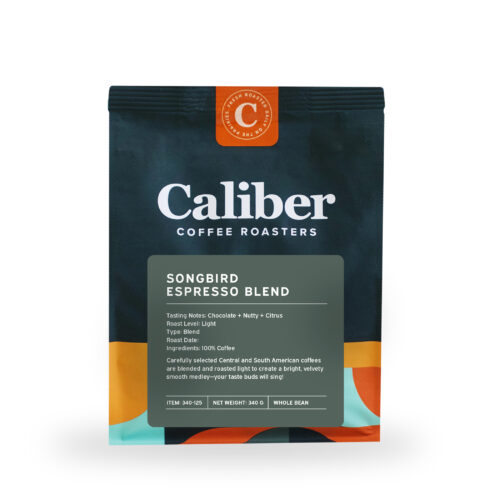 Caliber Songbird Espresso Blend Beans Bag/340 g