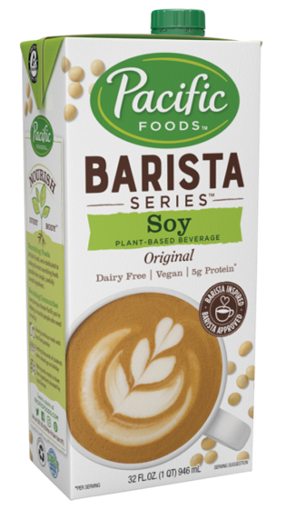 Pacific Barista Series Original Soy Milk Carton/946 mL