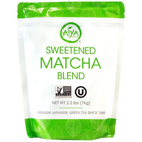 Aiya Sweetened Matcha Blend Bag/1 kg