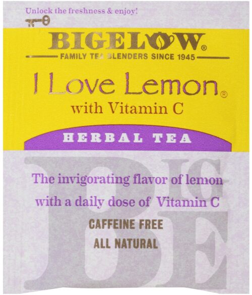 Bigelow I Love Lemon Teabags Box/28