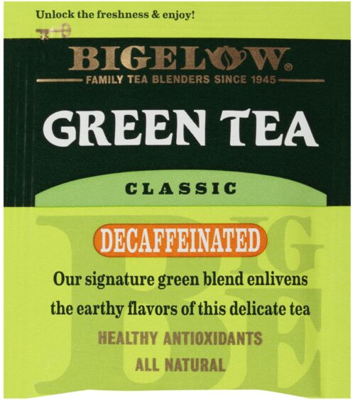Bigelow Decaf Classic Green Teabags Box/28