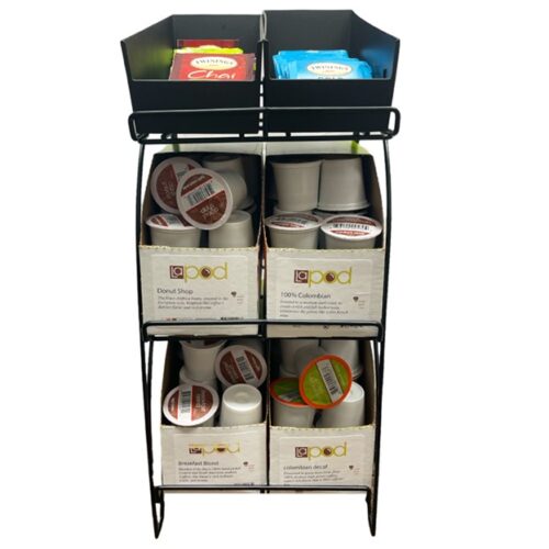 Holiday House Wire K-Cup Rack Holds 4 x Box/24