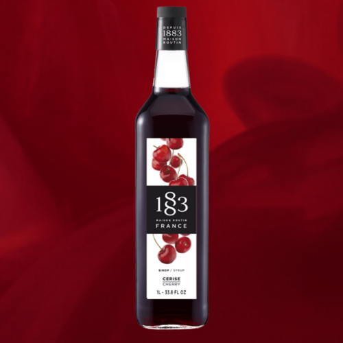 1883 Cherry Syrup PET Bottle/1 L