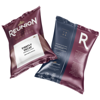 Reunion Firefly SWP Decaf Packs Box/24 x 71 g