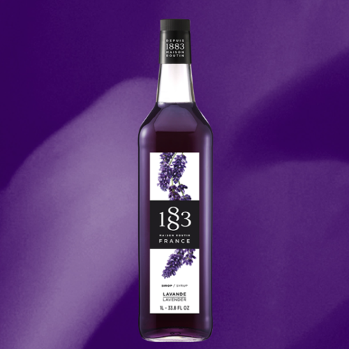 1883 Lavender Syrup PET Bottle/1 L