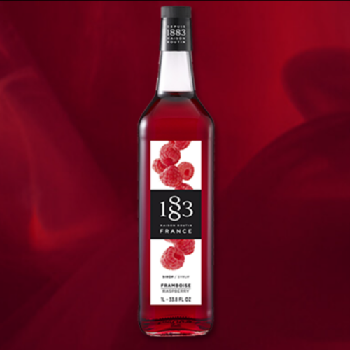 1883 Raspberry Syrup PET Bottle/1 L