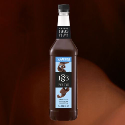 1883 Sugar Free Chocolate Syrup PET Bottle/1 L
